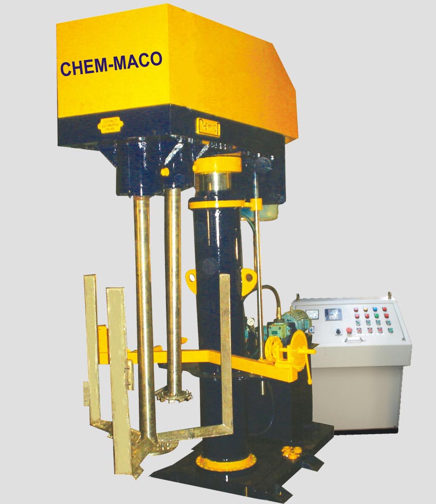 Twin Shaft Disperser, Twin Shaft Disperser Manufacturer, Twin Shaft Disperser Supplier, Acrylic Emulsion Paint Machine